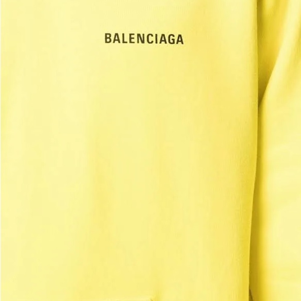Balenciaga Yellow Hoodie - Picture 4 of 6